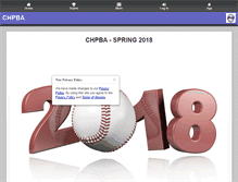 Tablet Screenshot of chpba.org